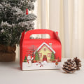 Miniatyrbilde 6 av 8: 8stk Godteripose julepapirboks 8STK-C 8STK-C 8pcs-C