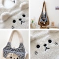 Miniatyrbilde 3 av 10: Ny Winter Soft Plush WHITE White