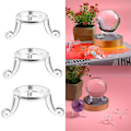 Miniatyrbillede 8 af 10: Krystalkuglebase glaskugleholder M M