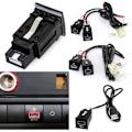 Miniatyrbilde 10 av 10: Billader Laderuttak QC3.0 LADER QC3.0 LADER QC3.0 Charger