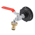 Miniatyrbilde 1 av 10: IBC Adapter Slangetilkobling 2-MESSING 2-Brass