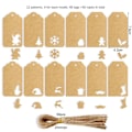 Miniatyrbillede 10 af 10: 48/96/144 stk Gaveetiketter Gaveindpakning 96 STK TAGS 96STK TAGS 96pcs tags