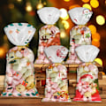 Miniatyrbild 6 av 9: 50 st julgodispåsar Xmasförpackningspåsar C C C