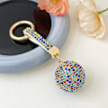 Miniatyrbillede 1 af 9: Krystal Nøglering Nøglering MULTICOLOR multicolor