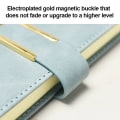 Miniatyrbilde 4 av 10: A5 Notebook Ledger Book GRØNN Green