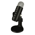 Miniatyrbillede 10 af 10: USB kondensatormikrofon Dynamisk mikrofon SORT black