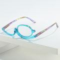 Miniatyrbild 10 av 10: Roterande Sminkläsögon Folding Eyeglasses MULTICOLOR Multicolor Strength 4.00-Strength 4.00
