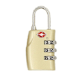 Miniatyrbild 1 av 9: 3-siffrigt kombinationslås Customs Password Lock GULD Gold