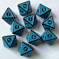 Pikkukuva 3 / 10: 10 kpl set Noppapelit KELTAINEN yellow