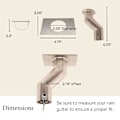 Miniatyrbilde 2 av 4: Regnkjedeadapter Regnrenneadapter Nedløpsuttak