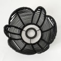 Miniatyrbillede 7 af 10: Lampeskærm Woven Lampeskærme SORT black