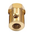 Pikkukuva 9 / 10: Kuusikulmainen messinkiakselin kytkin 5 mm 5mm