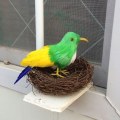 Miniatyrbild 6 av 10: Faux Feather Bird Model Simulation Parrot 8 8 8