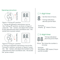 Miniatyrbillede 7 af 8: EU Countdown Switch Timing Socket Countdown Timer