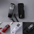 Miniatyrbilde 3 av 10: Telefon med ledning Telefon HVIT White