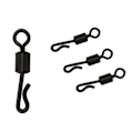 Miniatyrbilde 5 av 10: 25 stk Q-formet lager svingbar fiskekobling 6 6 6