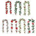 Miniatyrbild 7 av 10: Artificiell bärrotting simulerad julblomma 02 02 02
