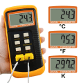 Miniatyrbilde 8 av 10: K-Type termometer Kelvin Scale Meter Tester Digital