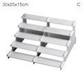 Miniatyrbillede 1 af 10: Opbevaringsstativer til displaystativ 30X25X15CMC C 30x25x15cmC