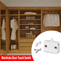 Miniatyrbild 1 av 8: 10 st Automatisk garderobsljusbrytare Dörr Touch Switch svart