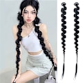 Pikkukuva 4 / 10: Pitkät nyrkkeilypunos Peruukki Bubble Braid D 1KPL D 1KPL D 1PCS