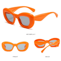Pikkukuva 8 / 10: Ilmatäytteiset aurinkolasit Chunky aurinkolasit ORANSSIT Orange