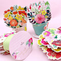 Pikkukuva 4 / 10: Pop Up -kimppu paperikukat 04 04 04