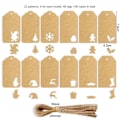Pikkukuva 1 / 10: 48/96/144 kpl Lahjatarrat Lahjapaketointi 48 KPL TAGIT 48 KPL TAGIT 48pcs tags