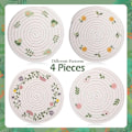 Pikkukuva 2 / 7: 4 kpl käsinkudotut set käsinkudotut lasinaluset 4 kpl 4 kpl 4 PCS