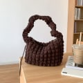 Miniatyrbilde 1 av 10: Cloud Bag Plissépose KAFFE Coffee