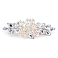 Pikkukuva 1 / 10: Crystal Flower Hair Clips Hair Barrettes VALKOINEN White