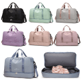 Miniatyrbillede 11 af 11: Rejsetaske til kvinder - Weekender Carry-on Bag - SORT Black