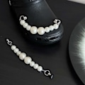 Miniatyrbillede 1 af 7: 2 STK/SÆT Sko Kæder Sko Charms E E E