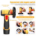 Miniatyrbilde 9 av 10: Vinkelsliper Elektrisk sliping GUL EU 1*BATTERI EU 1*BATTERI yellow EU 1*battery-EU 1*battery