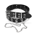 Miniatyrbillede 1 af 10: Punk taljebælte Goth linning SORT STYLE1 STYLE1 Black Style1-Style1