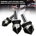 Miniatyrbilde 7 av 8: Forsenkende borkrone Avfasing Cutter HEX HANDLE HEX HANDLE Hex handle