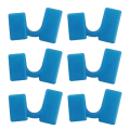 Miniatyrbilde 1 av 10: 25 STK Chopstick Helpers Trainer Holder BLÅ blue