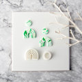 Miniatyrbillede 1 af 10: Polymer Clay Cutter Polymer Clay Form D D D