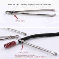 Miniatyrbilde 9 av 10: 20 stk Easy Threaders Wearing Threaders Guide Elastisk tau 20Pcs