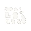 Miniatyrbild 1 av 7: 8st Memory Elephant Mall Linjal Set Akryl Mallar Set 8in
