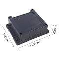 Miniatyrbillede 3 af 10: Elektronisk Project Box Vandtæt Cover Project SORT Black