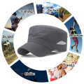 Miniatyrbilde 2 av 10: Militær Cap Flat Top Caps GRÅ grey