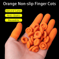 Miniatyrbild 2 av 6: 100 ST Återanvändbart fingerskydd Handskar av naturgummi Cover L(29mm)