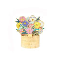 Miniatyrbilde 1 av 10: 3D pop-up bukett papirblomster 4 4 4
