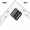 Miniatyrbillede 1 af 10: 2 stk Webbing strop spænde skyder fastener 3 3 3