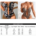 Miniatyrbilde 2 av 9: U Plunge Ryggløst Undertøy Usynlig Push Up BH LFLOWER PRINT LFlower Print