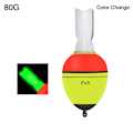 Miniatyrbillede 1 af 8: EVA Fishing float Lysende float 80GCOLOR CHANGE FARVE SKIFT 80gColor Change