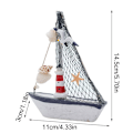 Miniatyrbillede 2 af 10: Sejlbådsmodel Seashell Ship Model 7 7 7