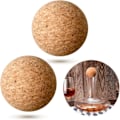 Pikkukuva 1 / 6: 2 kpl korkkipallotulppa Puinen tulppa 2 kpl 2 kpl 2 pcs