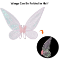 Miniatyrbillede 4 af 10: Halloween Fairy Wings Prinsesse Angel Wings PINK Pink